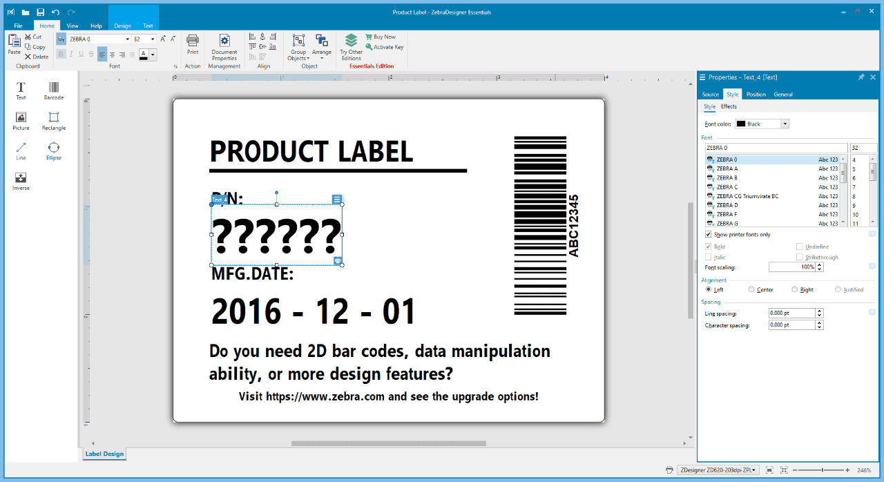 ZebraDesigner Professional 3.3.0.89