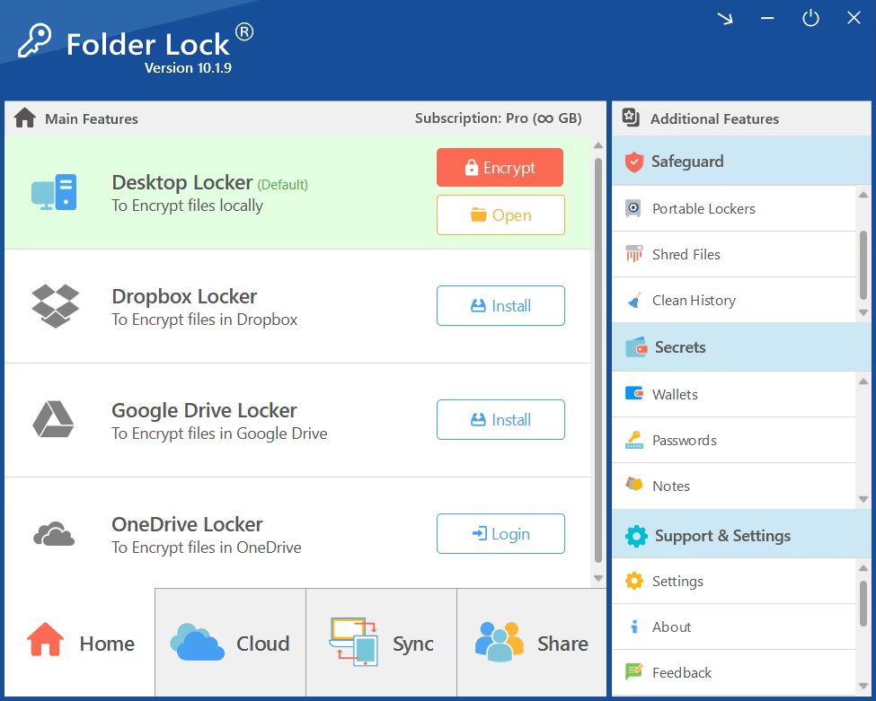Folder Lock 10.1.9