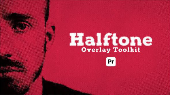 Videohive - Halftone Overlay Toolkit for Premiere Pro 59672800