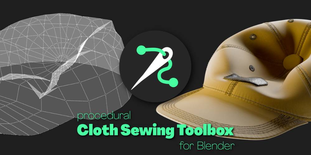 Procedural Cloth Sewing Toolbox 0.35 for Blender Free Download