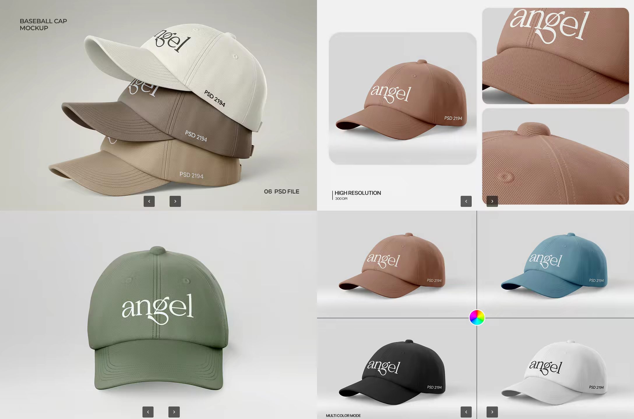 Realistic Dad Hat Mockup for Apparel Branding 6JY6MDN