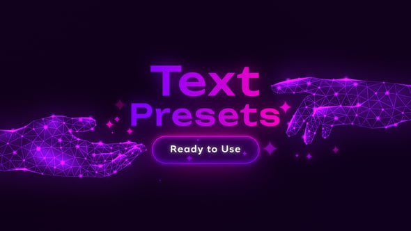 Videohive - Text Presets - Modern Pack 59612842