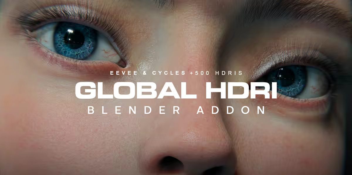 Blender Plugin/Add-on - Global Hdri - 500+ Hdris - Masters The Light