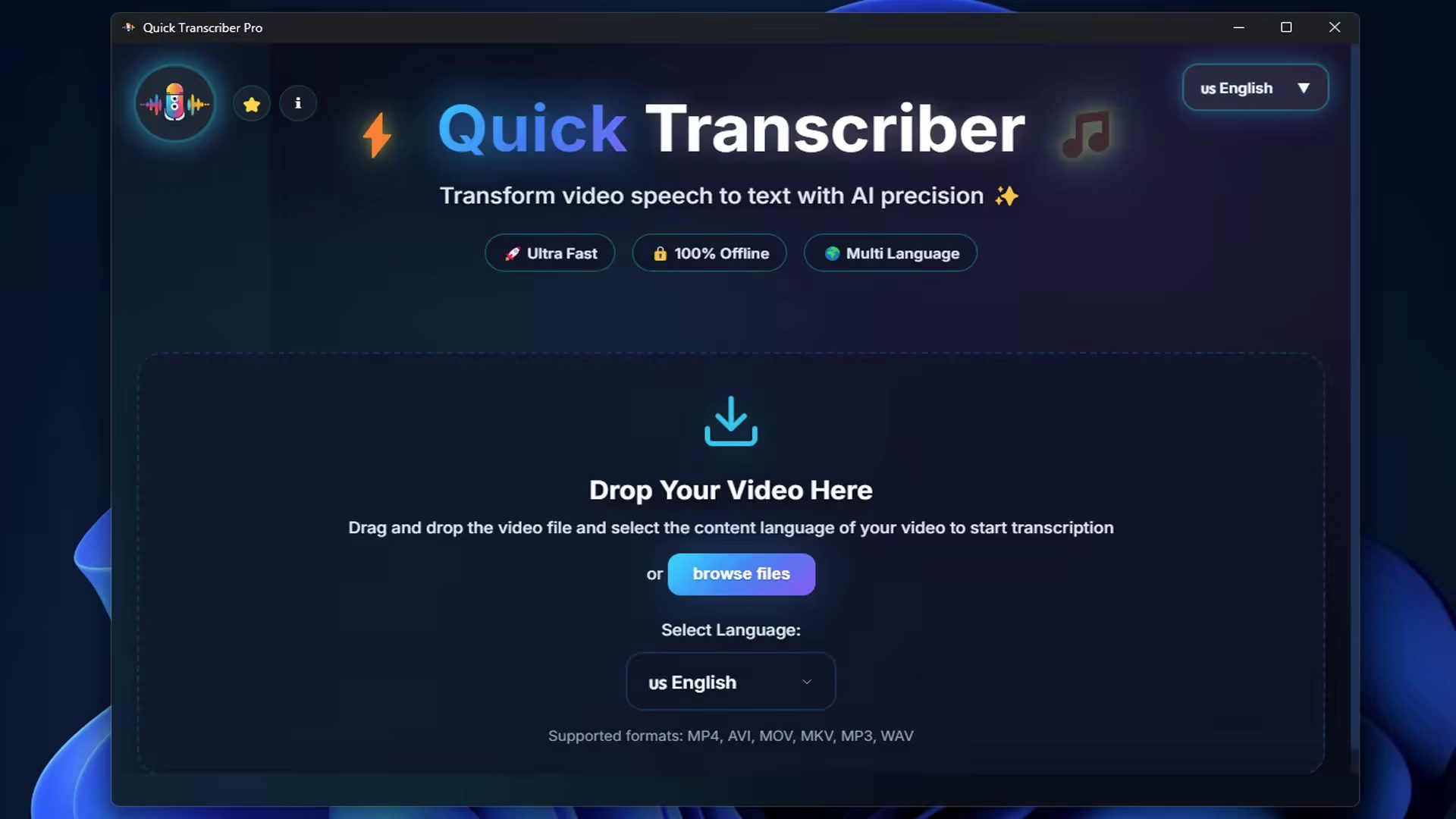 Quick Transcriber Pro 1.0.4