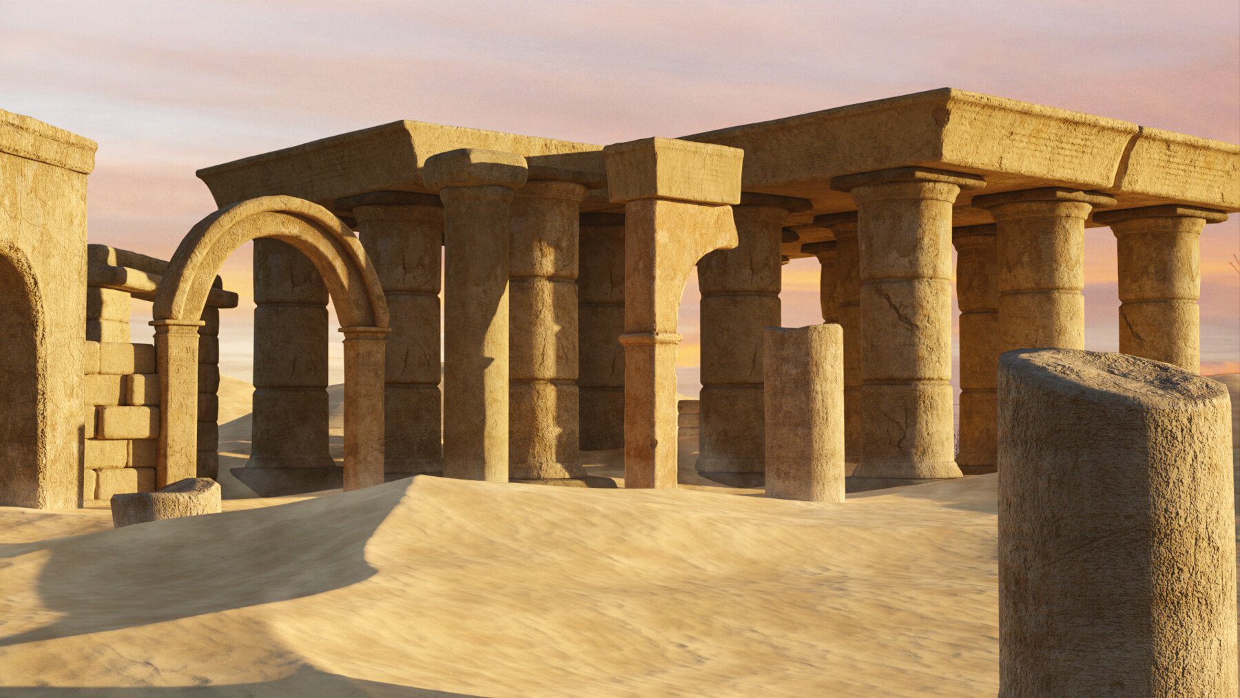 ArtStation - Ancient Ruins Kitbash