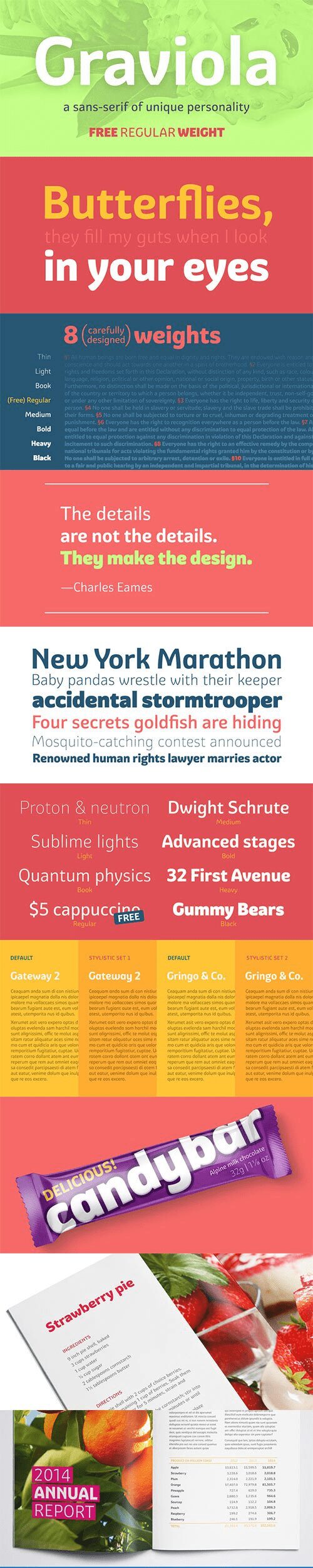 Graviola Fonts Familiy $120