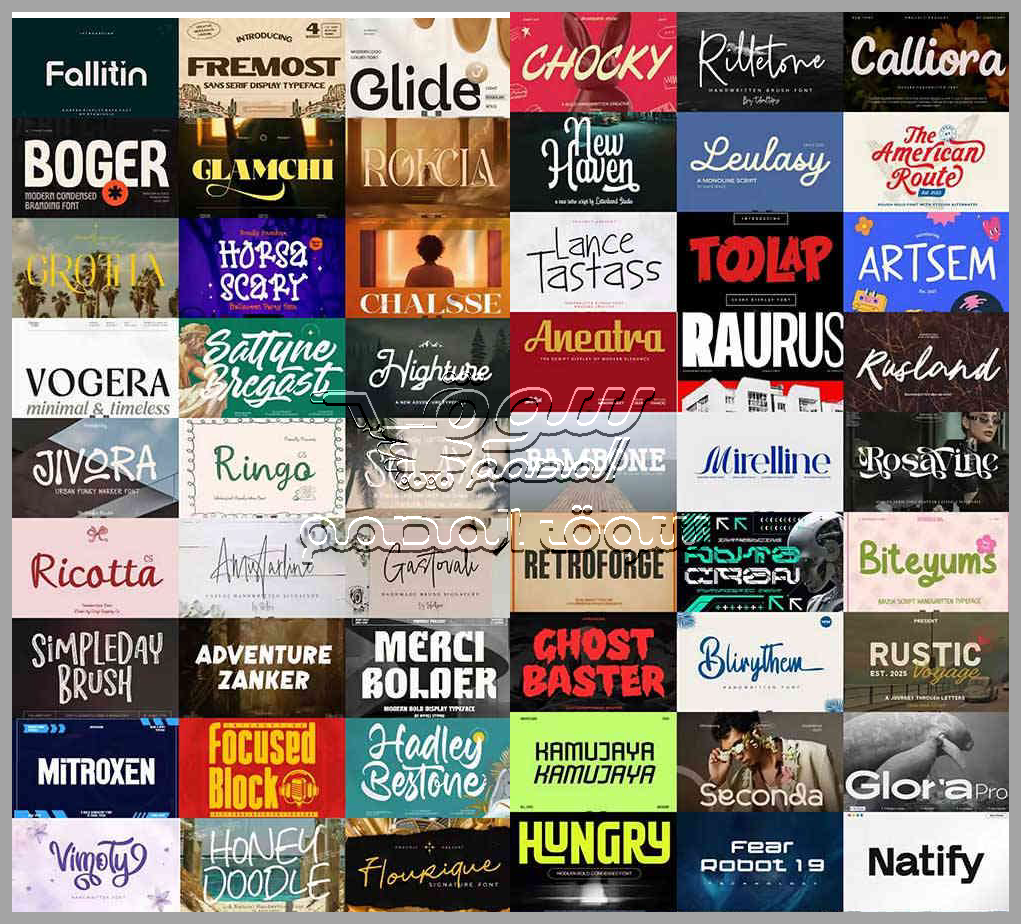 Special Fonts Bundle 13/09/2025