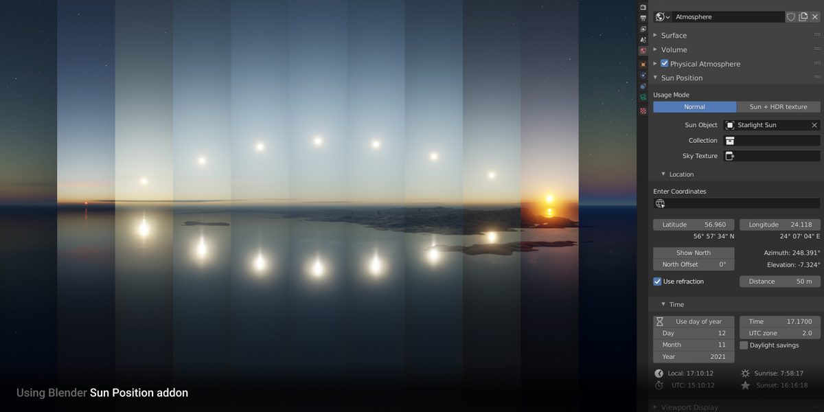 Physical Starlight Atmosphere v1.9.2 for Blender