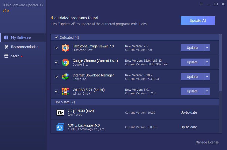 IObit Software Updater Pro 8.1.0.10