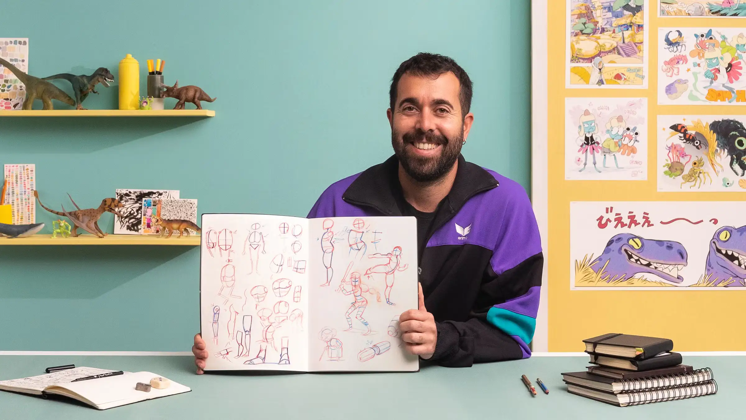 Domestika - Sketchbook Drawing Techniques for Beginners