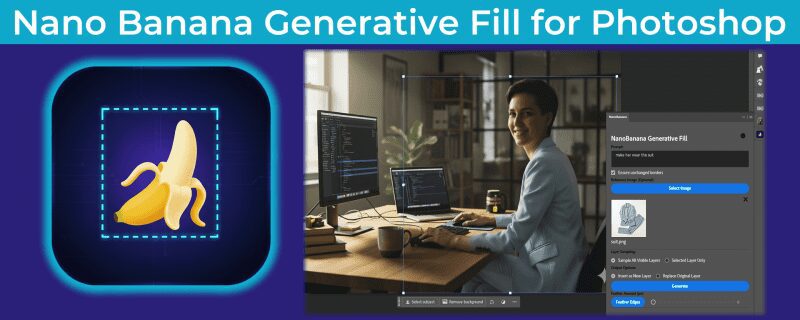 Aescripts - Nano Banana Generative Fill for Photoshop v1.0.2