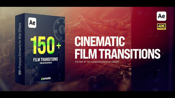 Videohive - Cinematic Film Transitions 60629531
