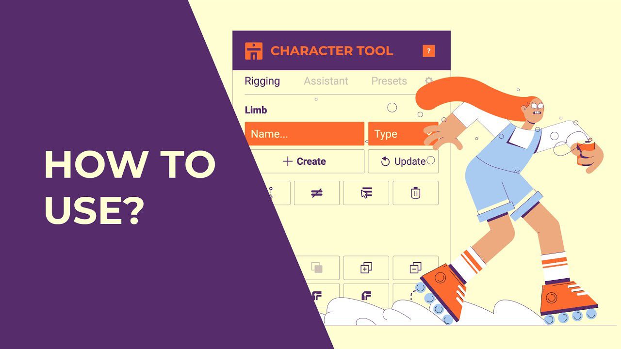 الاصدار الجديد سكربت Character Tool 1.0.6 (for After Effects) كامل