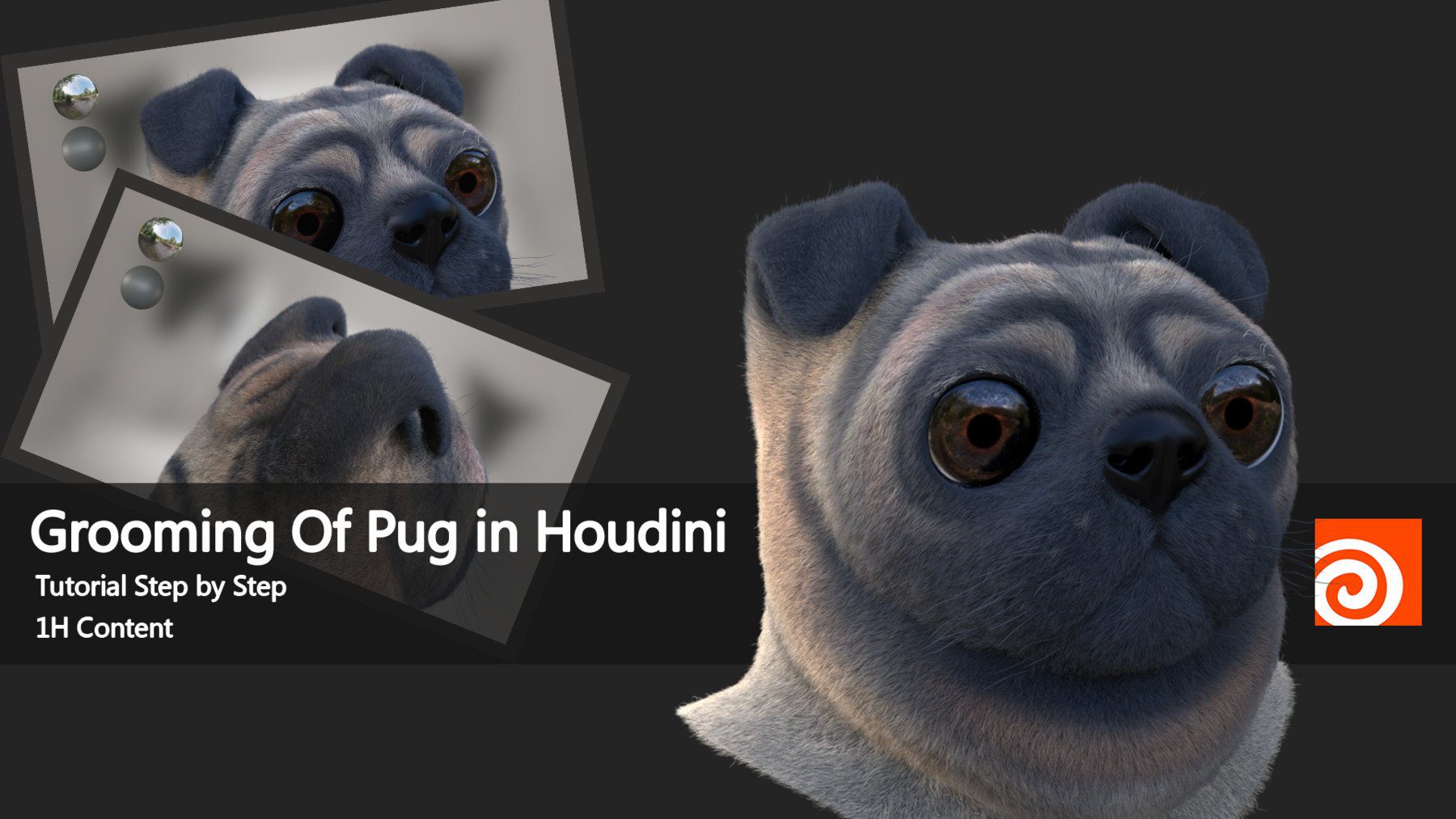 Artstation - Grooming Of Pug In Houdini