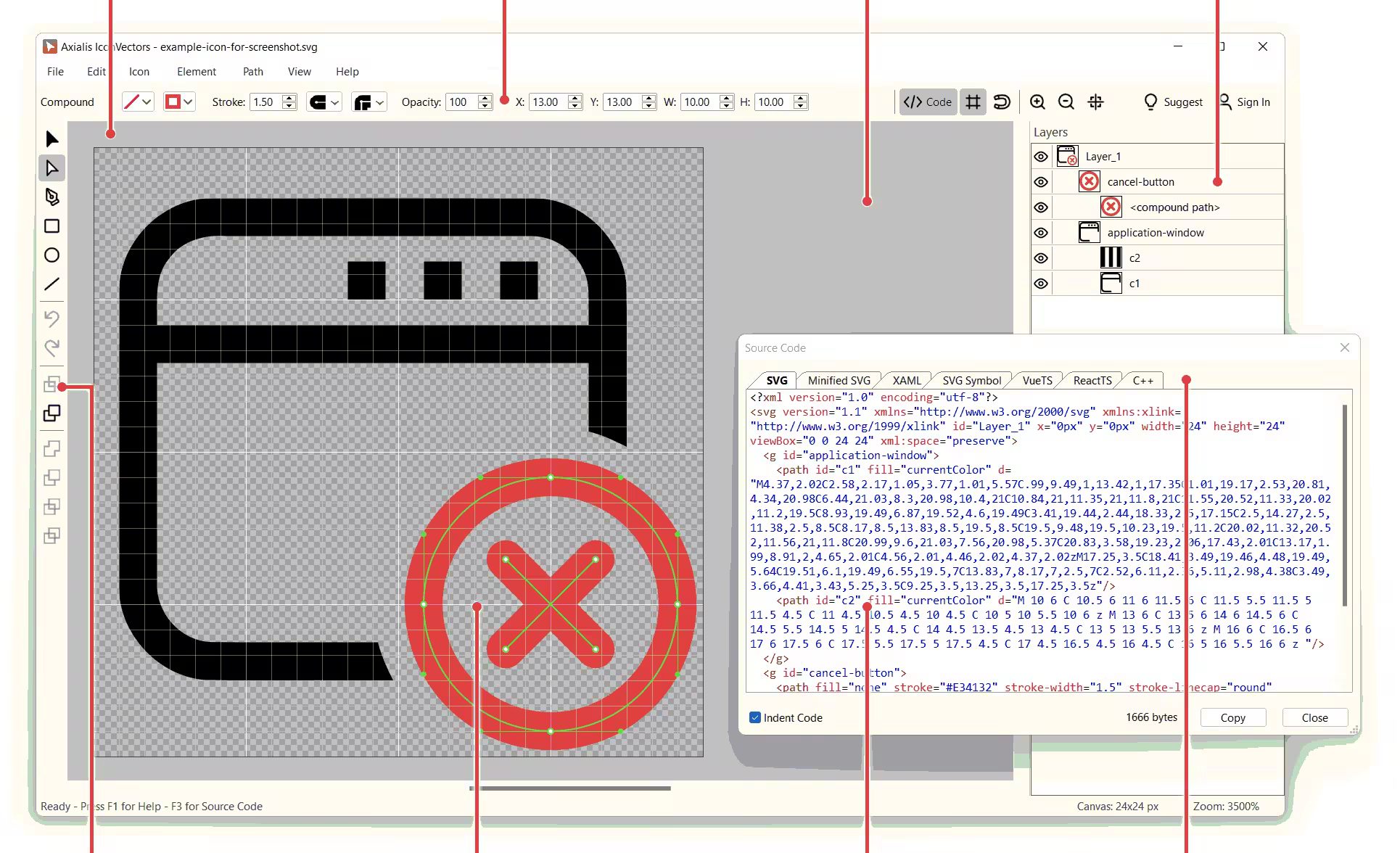 تحميل Axialis IconVectors Pro 1.20 - المحول الاحترافي للأيقونات المتجهة 2026