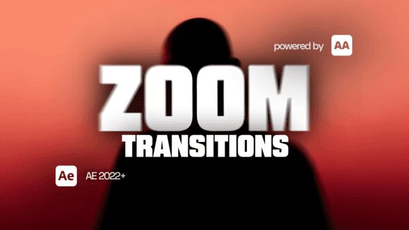 تحميل Zoom Transitions Pack لـ After Effects - أفضل انتقالات الزوم السريع والتدوير 2026
