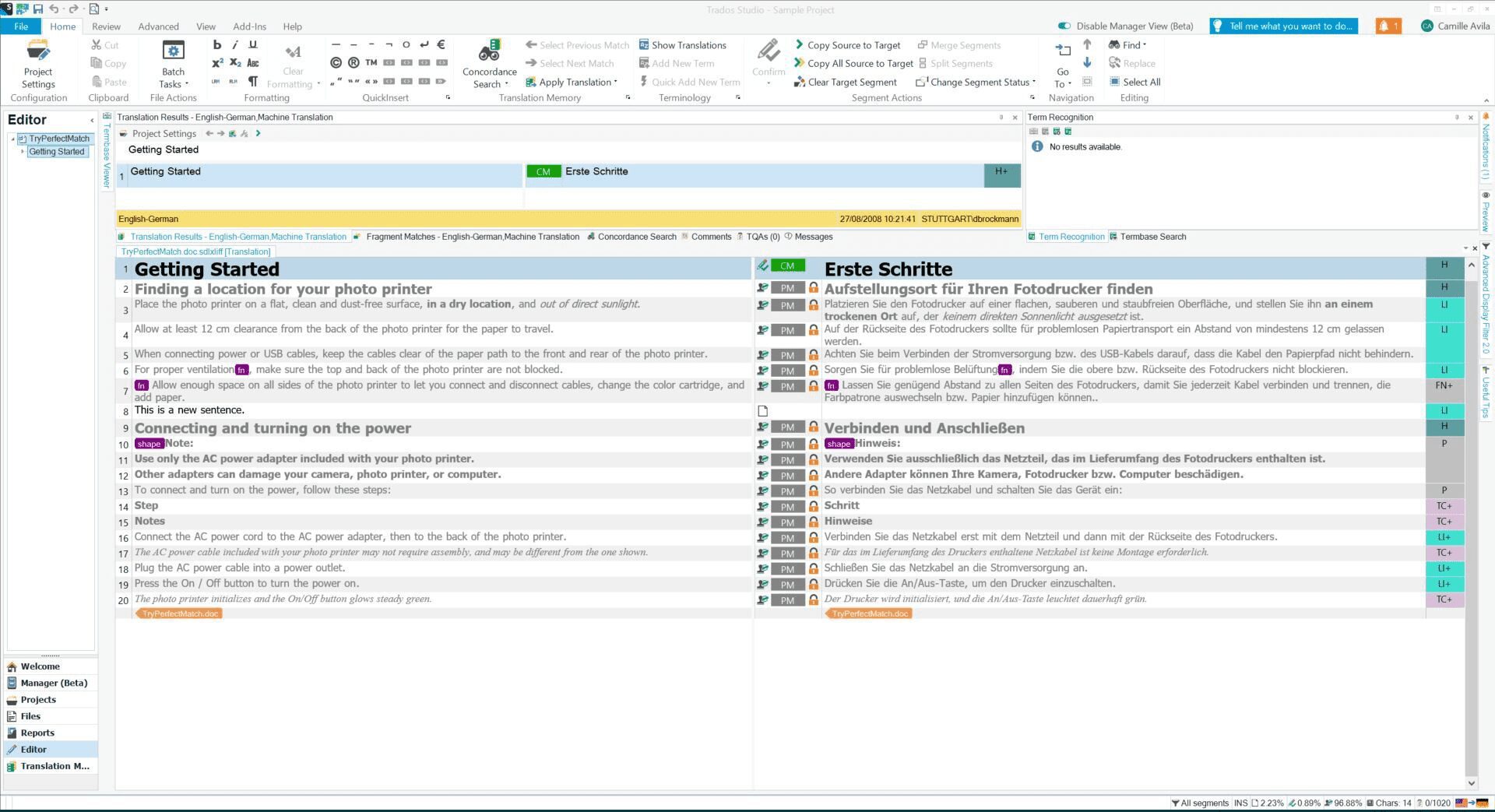 تحميل كامل Trados Studio 2024 SR1 Professional - عملاق الترجمة الاحترافية 2026 4 تحميل كامل Trados Studio 2024 SR1 Professional - عملاق الترجمة الاحترافية 2026