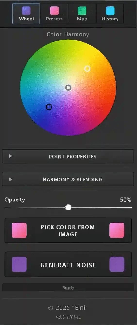 تحميل Gradient Wheel 1.1 لبرنامج الفوتوشوب - أداة التدرجات اللونية الاحترافية 2026 25 تحميل Gradient Wheel 1.1 لبرنامج الفوتوشوب - أداة التدرجات اللونية الاحترافية 2026