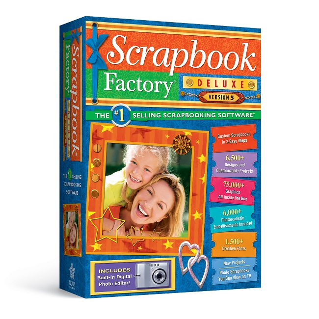 Scrapbook Factory Deluxe 5.0.3.5 - أفضل برنامج لصنع ألبومات الصور الرقمية