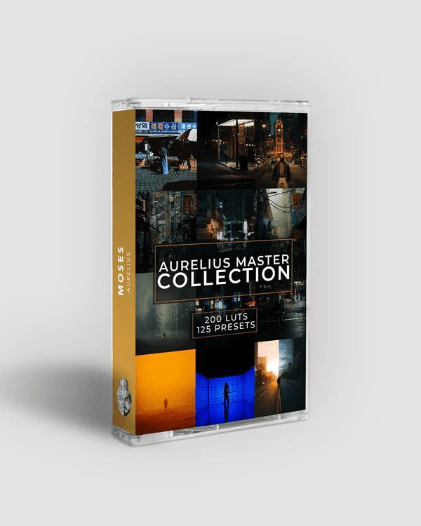أطلق العنان لإبداعك السينمائي: اكتشف Aurelius Master Collection – 200 LUTs + 125 Presets من Moses Aurelius!