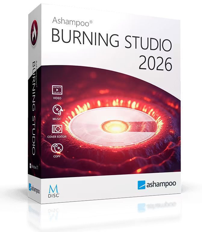 تحميل Ashampoo Burning Studio 2026 (إصدار v1.27.1) - الحل الشامل لحرق الأقراص ونسخ البيانات 1 تحميل Ashampoo Burning Studio 2026 (إصدار v1.27.1) - الحل الشامل لحرق الأقراص ونسخ البيانات