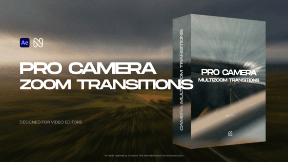 Videohive Pro Camera Zoom Transitions for After Effects 61897682