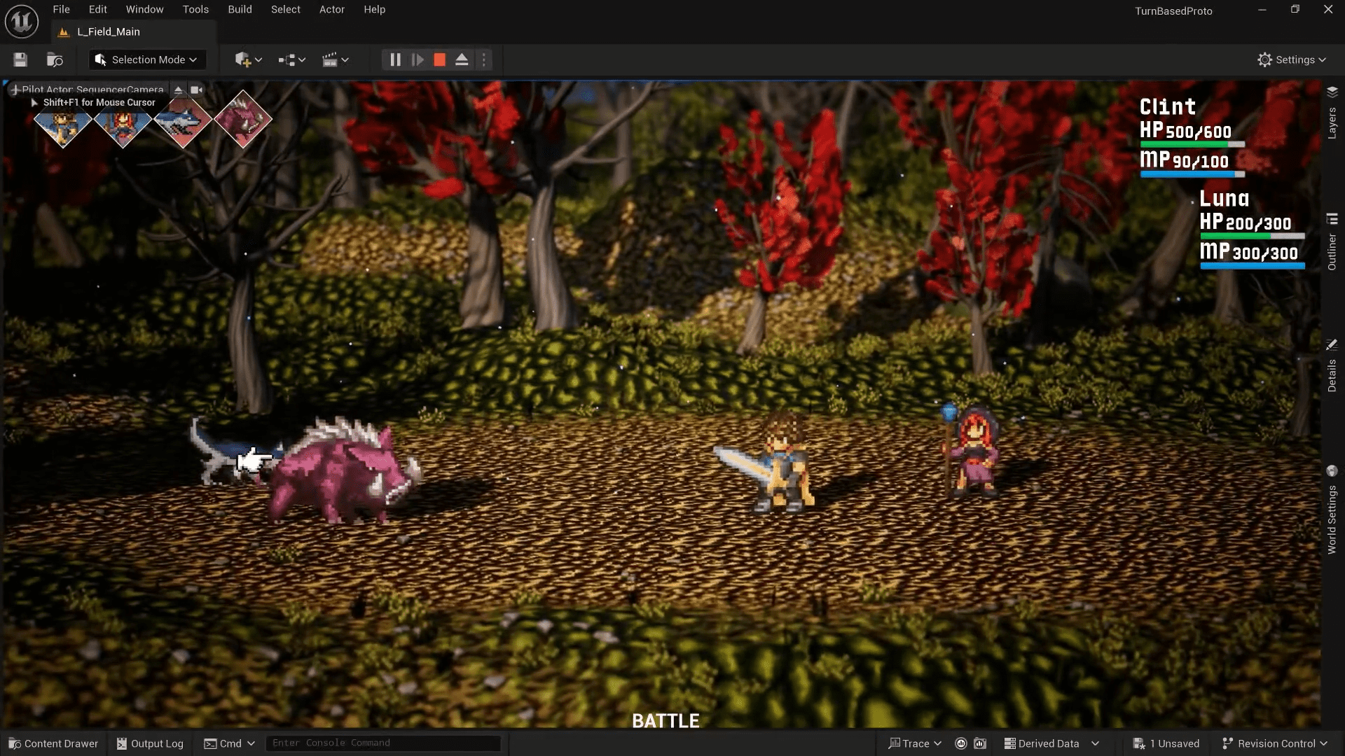 Unreal Engine JRPG Masterclass