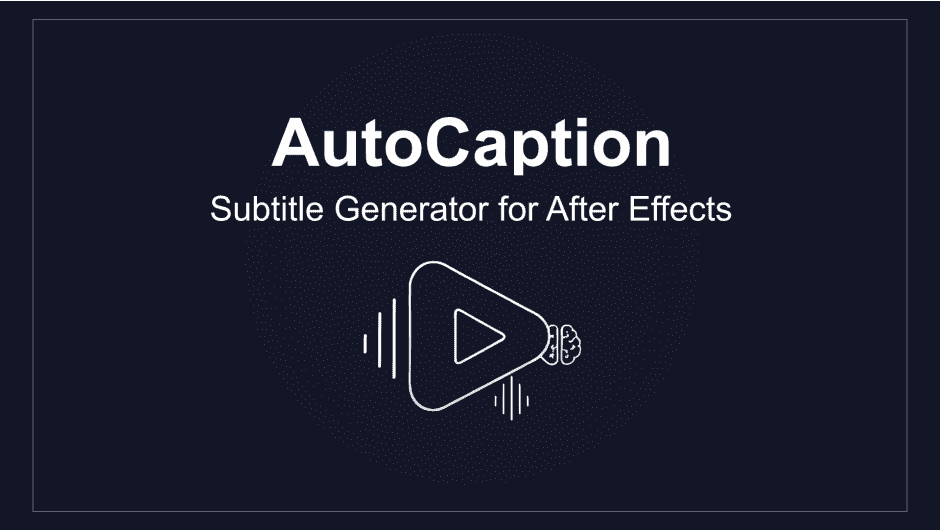 Aescripts - AutoCaption v2.6.0 16 Aescripts - AutoCaption v2.6.0