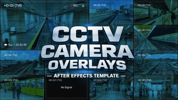 Videohive - CCTV Digital Security Interface Pack - 61989272