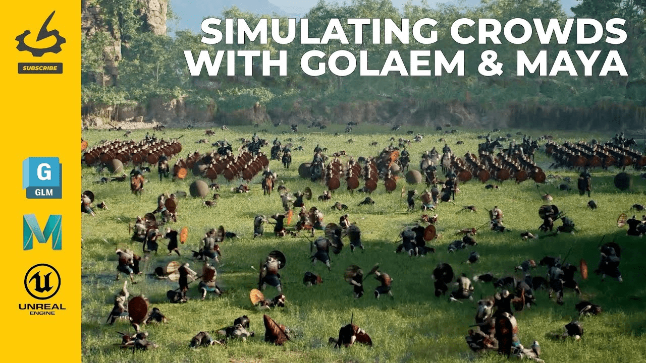 The Gnomon Workshop - Simulating Crowds with Golaem & Maya