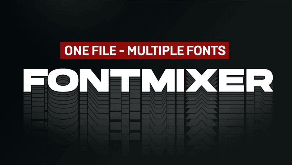 Aescripts FontMixer v1.0