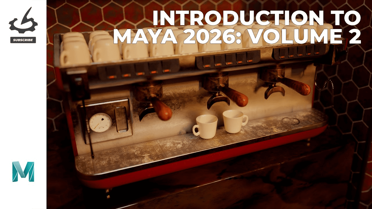 The Gnomon Workshop - Introduction to Maya 2026 Volume 2