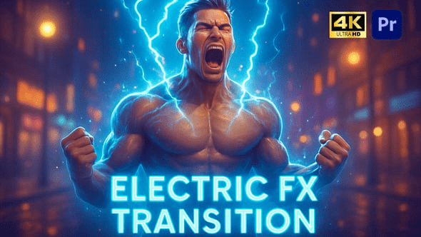 Videohive - Lightning Dust & Smoke Overlays – Cinematic FX Premiere Pro - 62070084