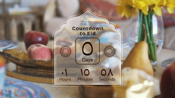Glass Time Countdown and Timer - 61870344 - Project for After Effects
