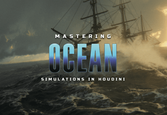 DoubleJump Academy - Mastering Ocean Simulations in Houdini (Complete)