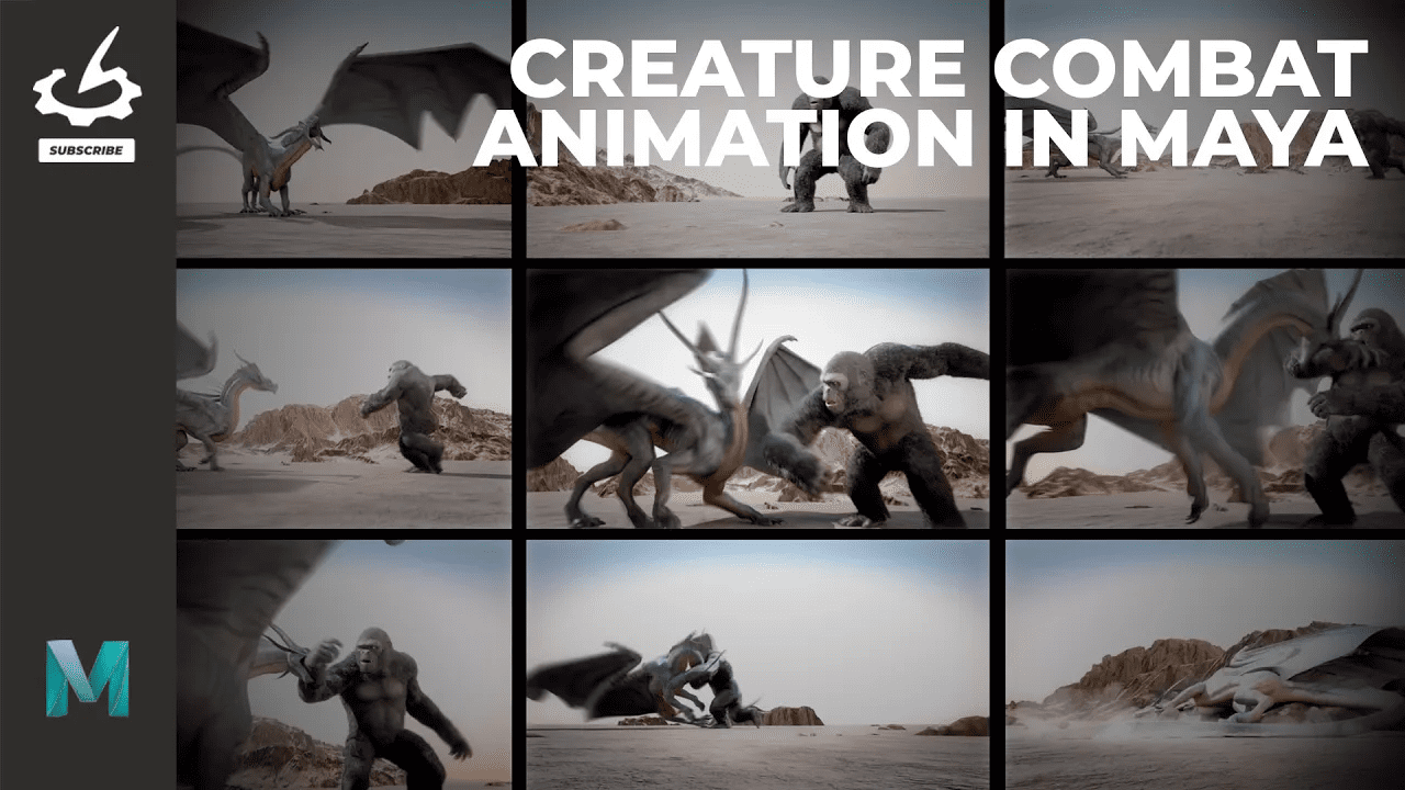 The Gnomon Workshop - Creature Combat Animation in Maya 1 The Gnomon Workshop - Creature Combat Animation in Maya