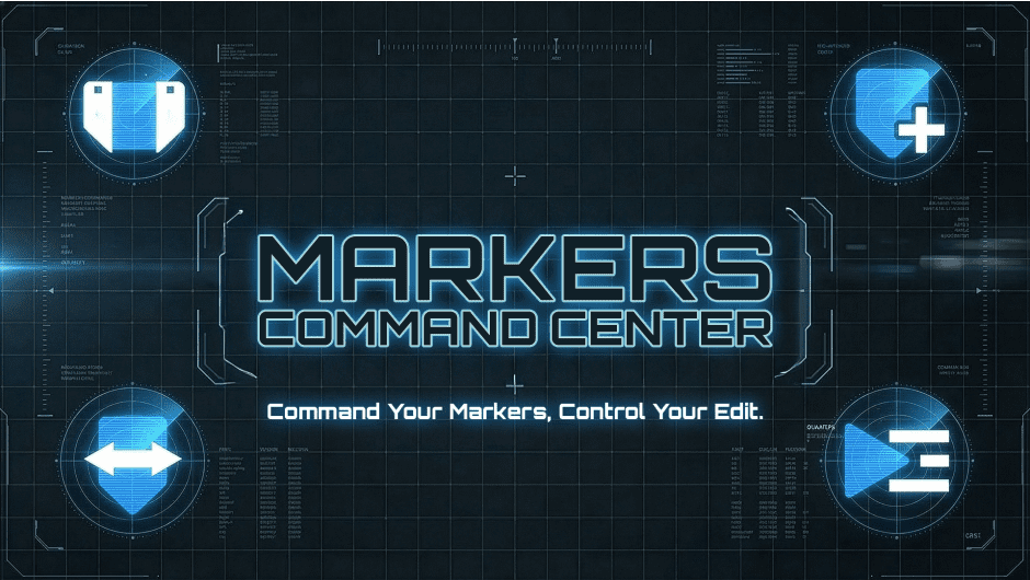 Aescripts - Markers Command Center v1.0.0 12 Aescripts - Markers Command Center v1.0.0
