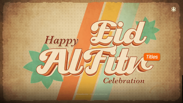 Videohive Eid Mubarak Titles 62155675