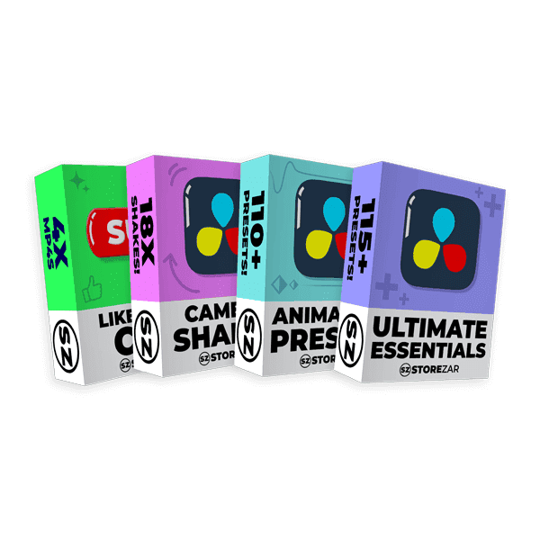 Storezar - The Ultimate Bundle for DaVinci Resolve 13 Storezar - The Ultimate Bundle for DaVinci Resolve