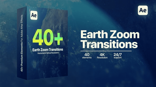 Videohive - Earth Zoom Transitions - 62472213 14 Videohive - Earth Zoom Transitions - 62472213
