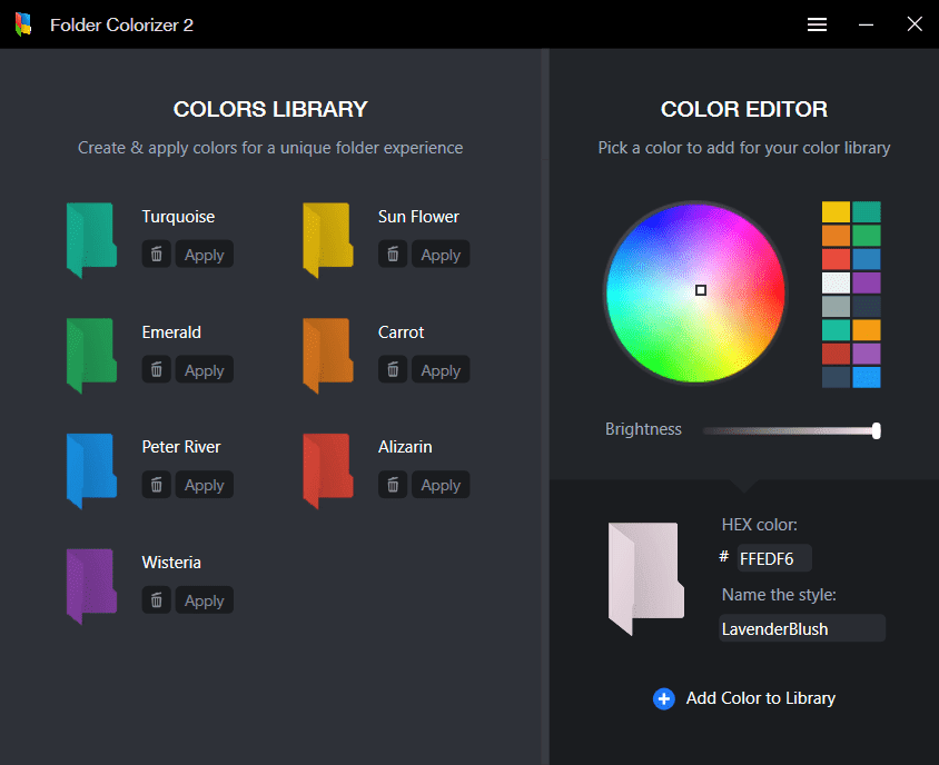 وداعاً للمجلدات الصفراء المملة! حوّل جهازك إلى لوحة فنية مع Folder Colorizer 2 1 وداعاً للمجلدات الصفراء المملة! حوّل جهازك إلى لوحة فنية مع Folder Colorizer 2