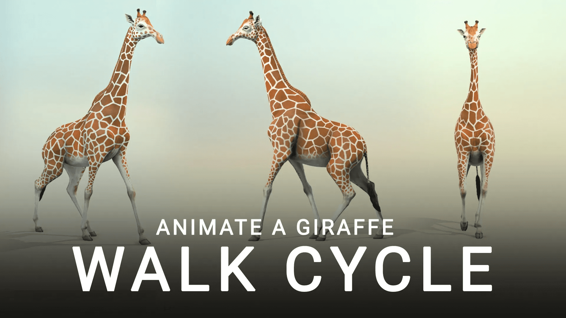 Sophoria Academy - Learn How to Animate a Giraffe Walk Cycle 7 Sophoria Academy - Learn How to Animate a Giraffe Walk Cycle