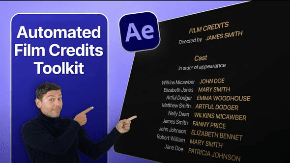 Videohive - Automated Film Credits Toolkit - 62498686 12 Videohive - Automated Film Credits Toolkit - 62498686