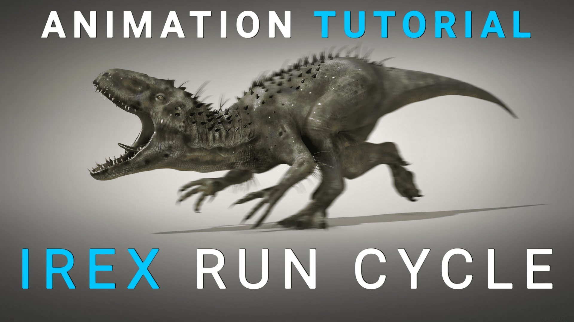Sophoria Academy - How To Animate An Indominus Rex Run Cycle In Maya 9 Sophoria Academy - How To Animate An Indominus Rex Run Cycle In Maya