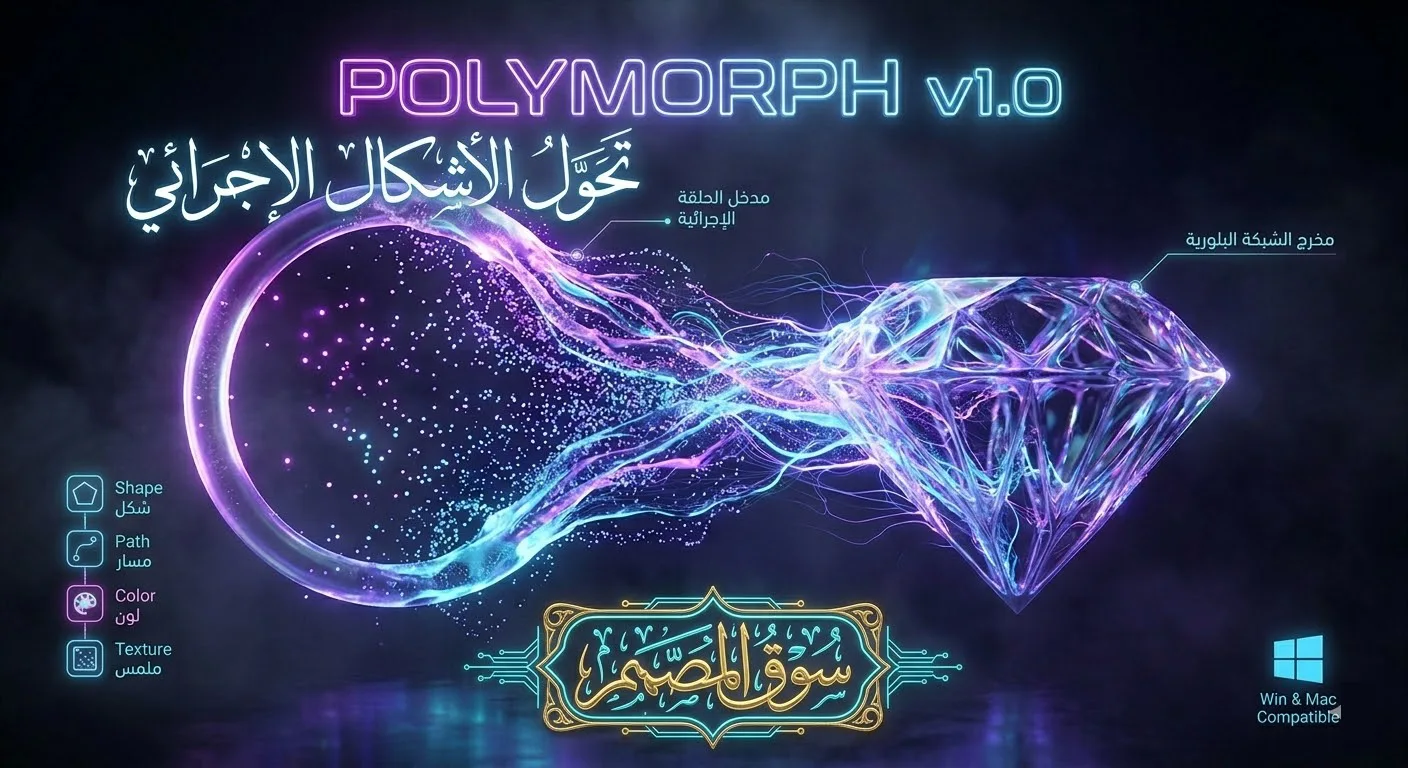 تحميل Polymorph v1.0 للأفتر أفكتس | ثورة تحويل الأشكال والموشن جرافيك