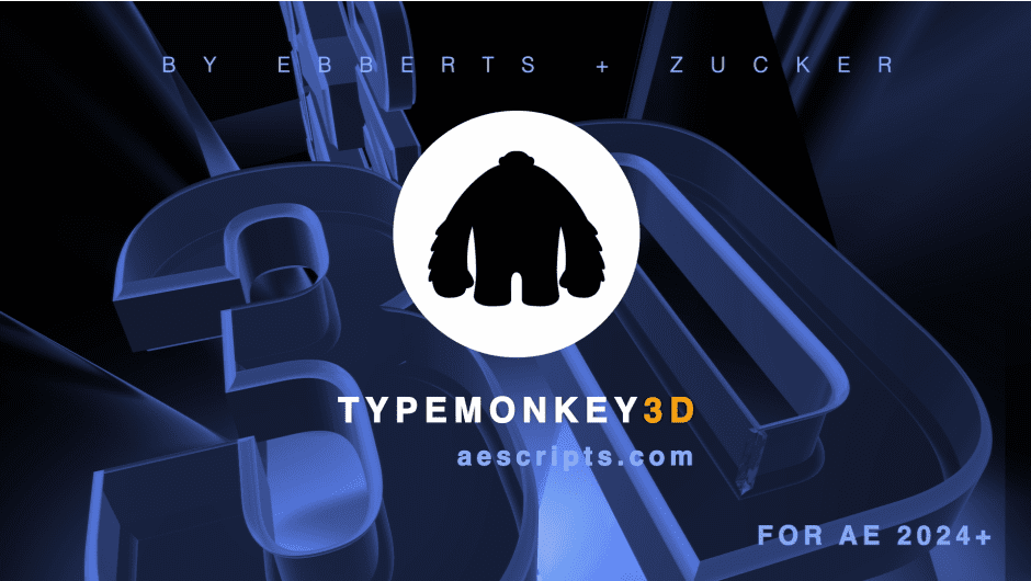 تحميل TypeMonkey 3D لبرنامج After Effects – الأداة الأسرع لإنشاء نصوص متحركة احترافية لعام 2026