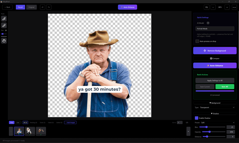 تحميل MadPeel AI Background Remover v1.0.1 – الحل السحري لإزالة خلفيات الصور بضغطة زر لعام 2026