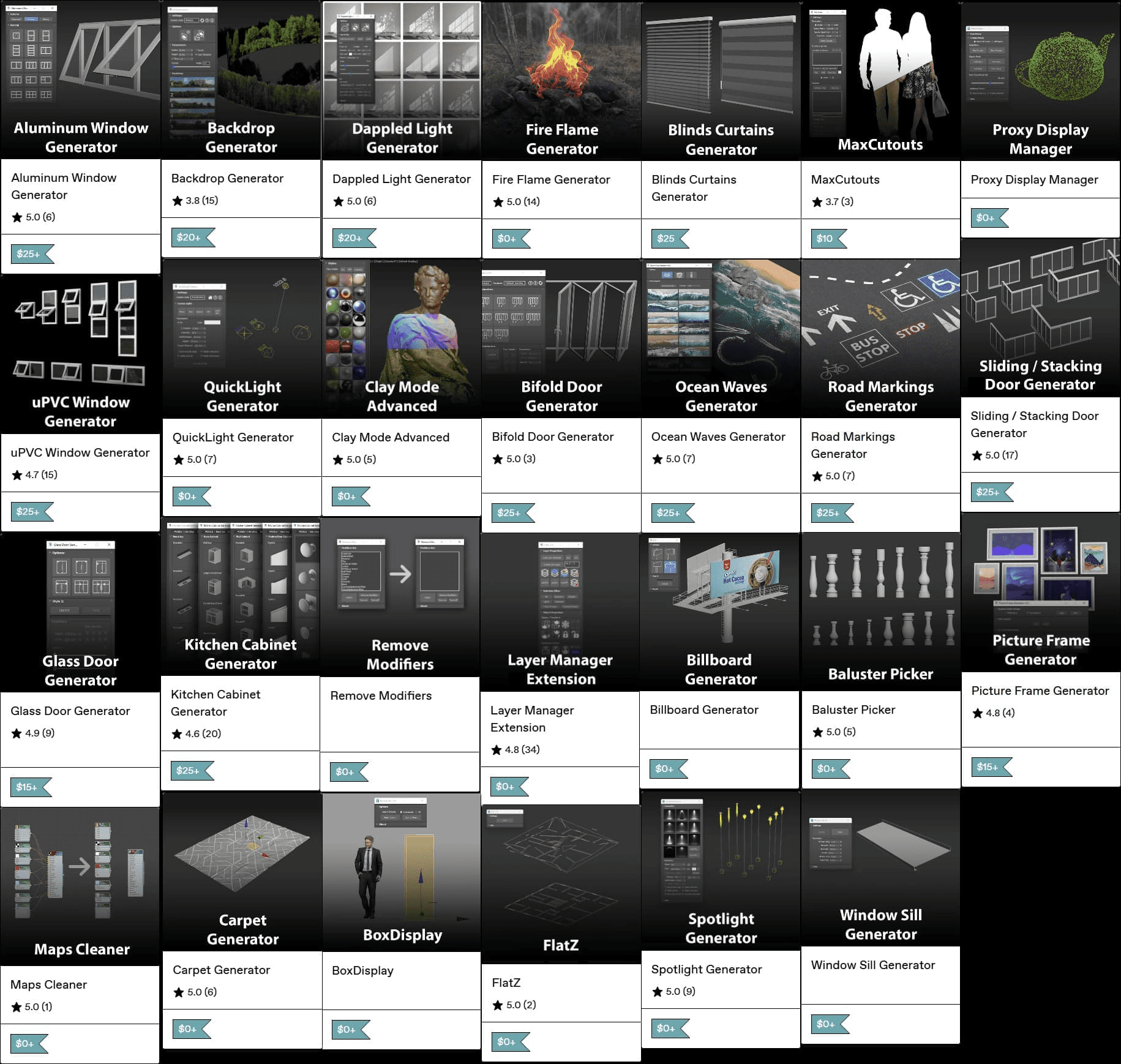 3ds Max - ArchViz Tools Generators (updated april 2026) 15 3ds Max - ArchViz Tools Generators (updated april 2026)