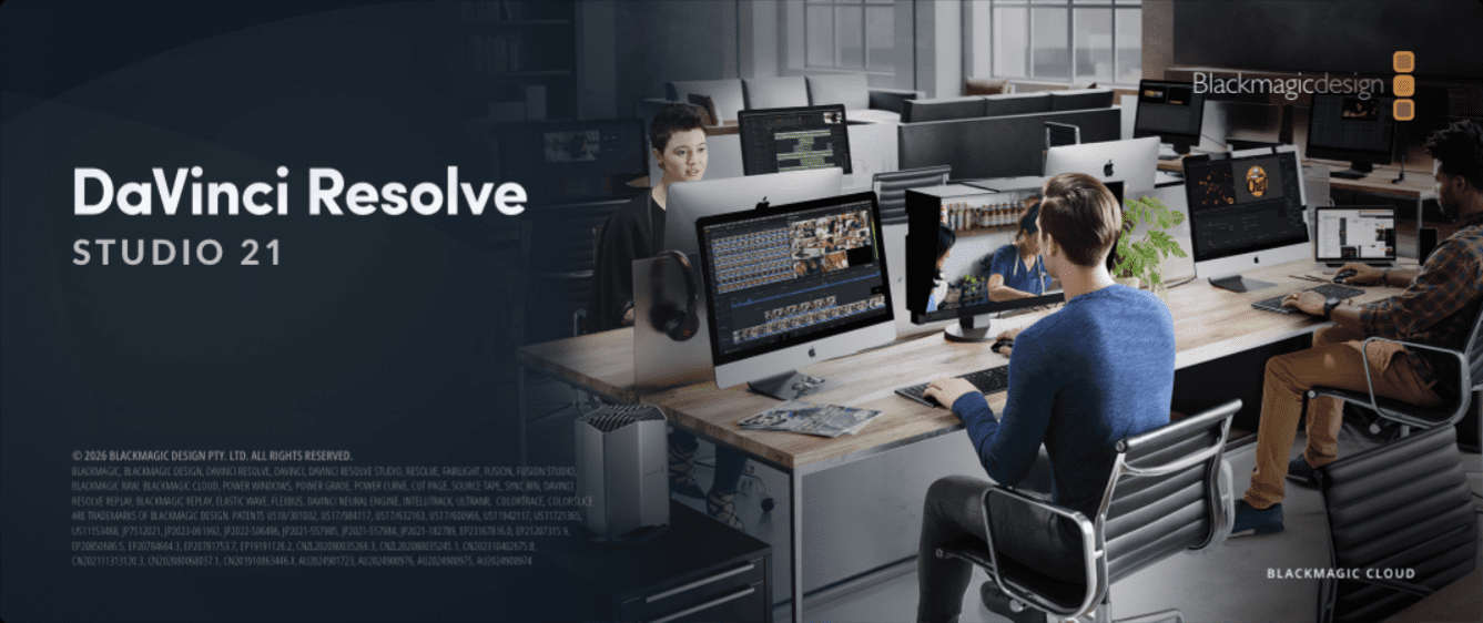 تحميل دافينشي ريزولف ستوديو 21 كامل DaVinci Resolve Studio 21.0 الإصدار الأحدث 2026 برابط مباشر