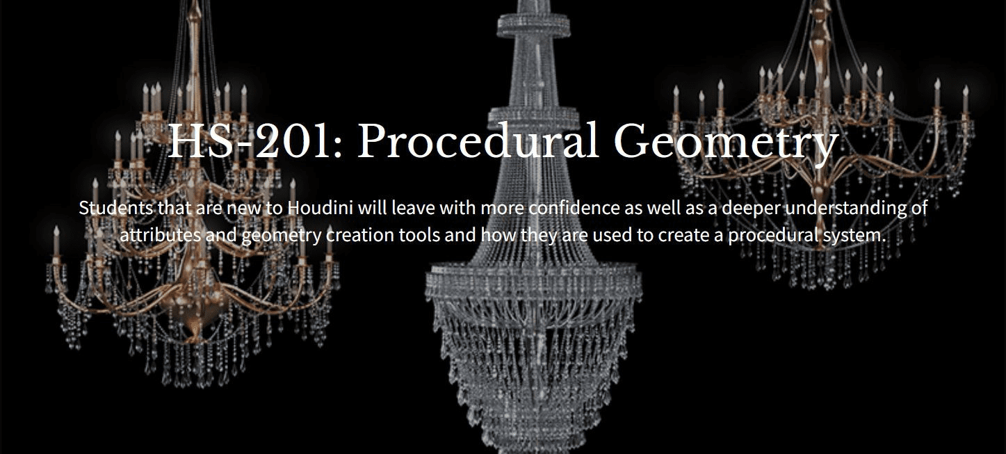 Houdini.School – HS-201 - Procedural Geometry with Debra Isaac